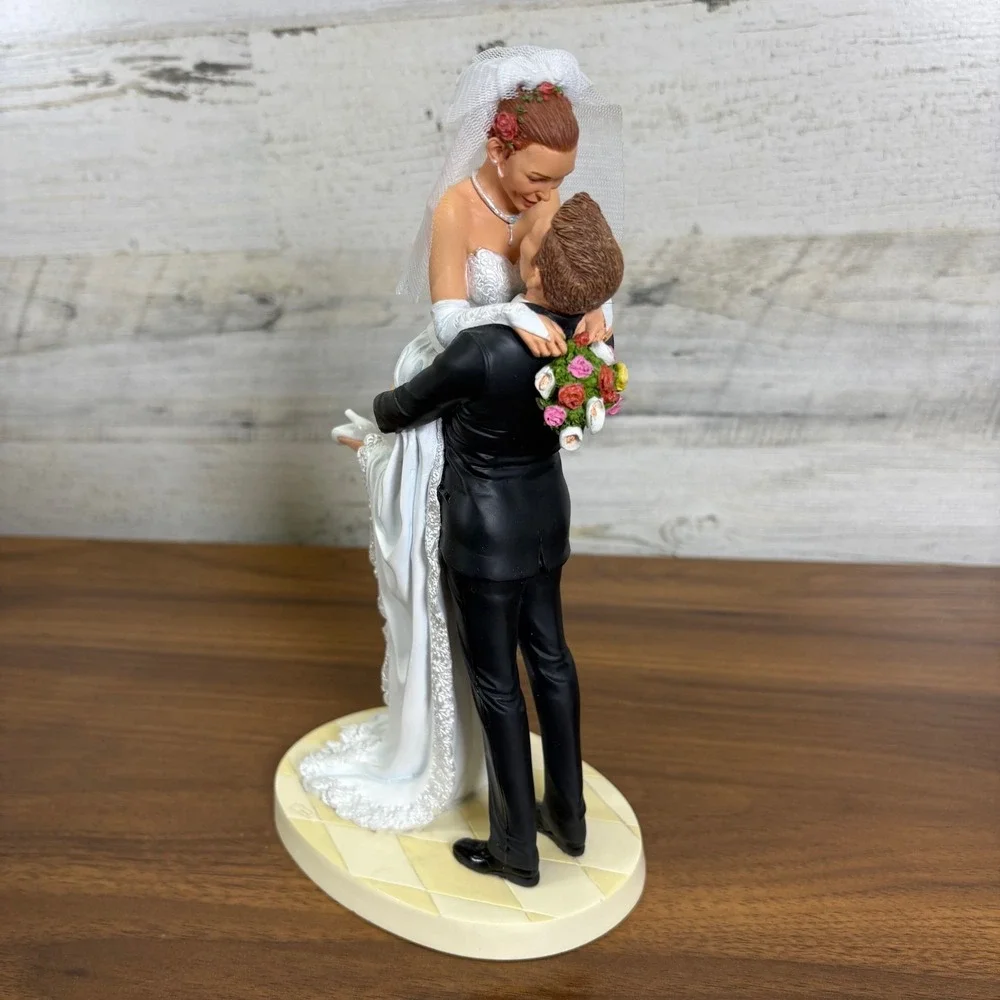 Lenox Thomas Blackshear Ebony Visions FOREVER ONE‎ Wedding Cake Topper 9